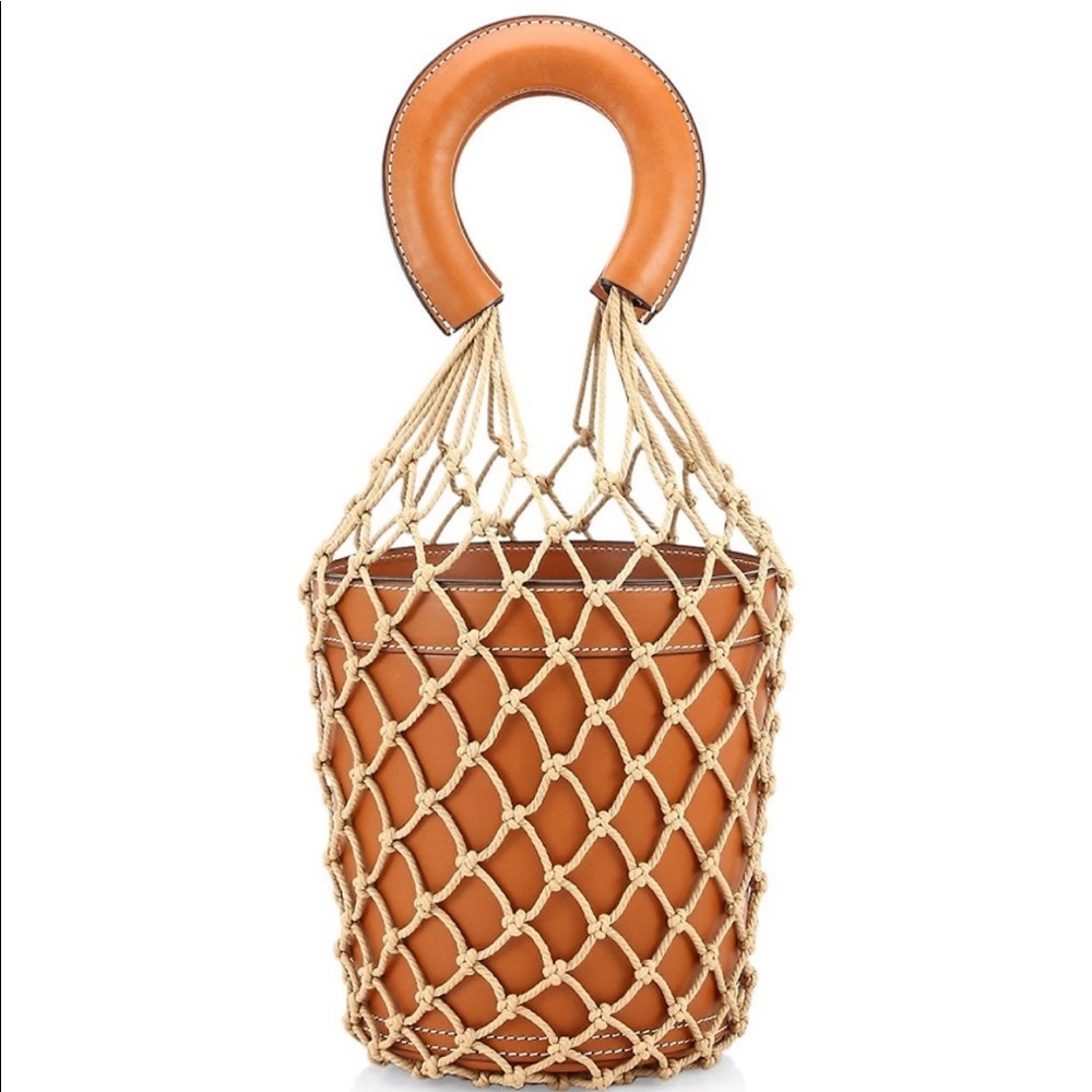 STAUD Leather Bucket Bag